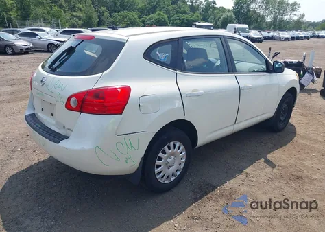 2008 Nissan Rogue S из США, поврежденный, VIN JN8AS58V98W103541